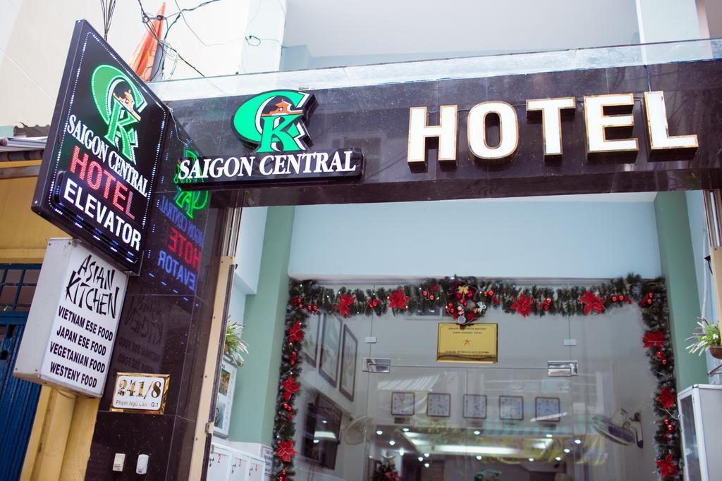 Ck Saigon Central Hotel Ho Či Minovo Město Exteriér fotografie