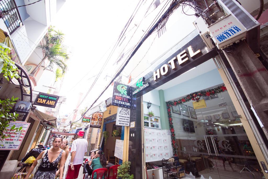 Ck Saigon Central Hotel Ho Či Minovo Město Exteriér fotografie