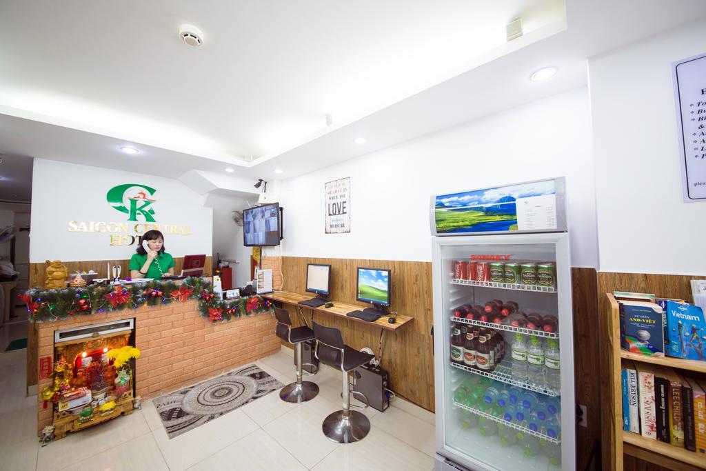 Ck Saigon Central Hotel Ho Či Minovo Město Exteriér fotografie