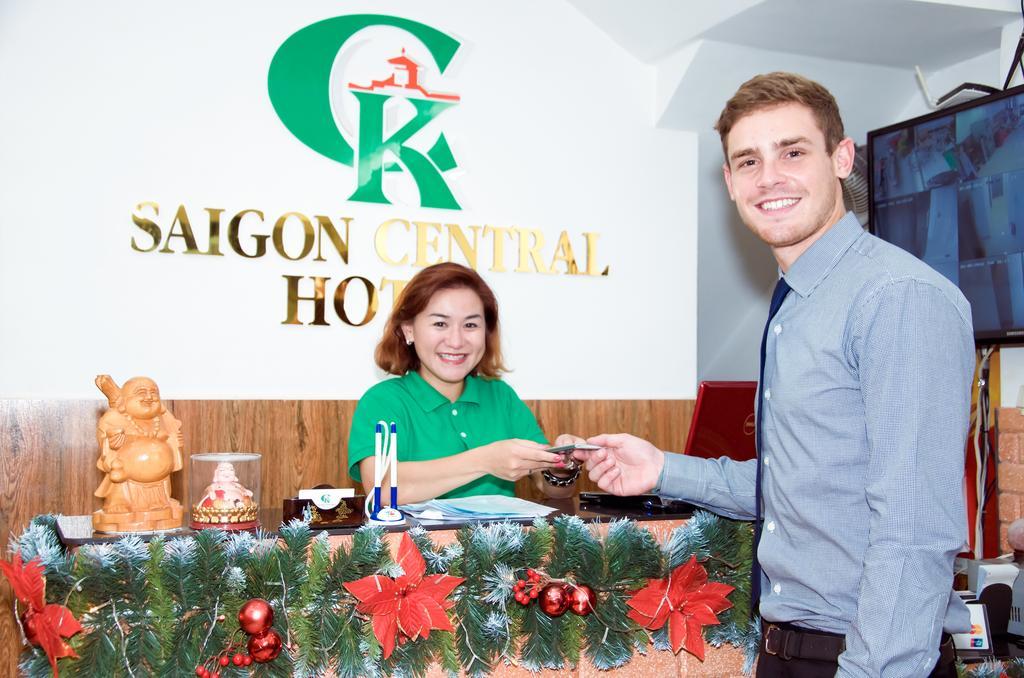 Ck Saigon Central Hotel Ho Či Minovo Město Exteriér fotografie